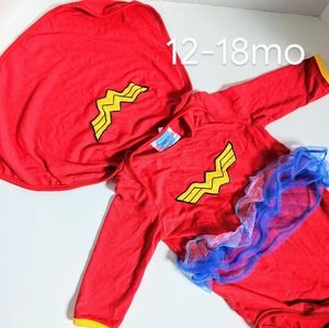 Wonder woman onesie with cape